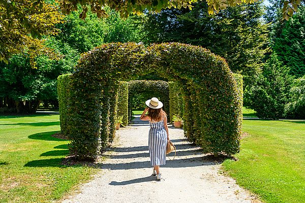 allée de jardin