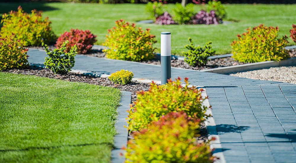 allée bordure de jardin